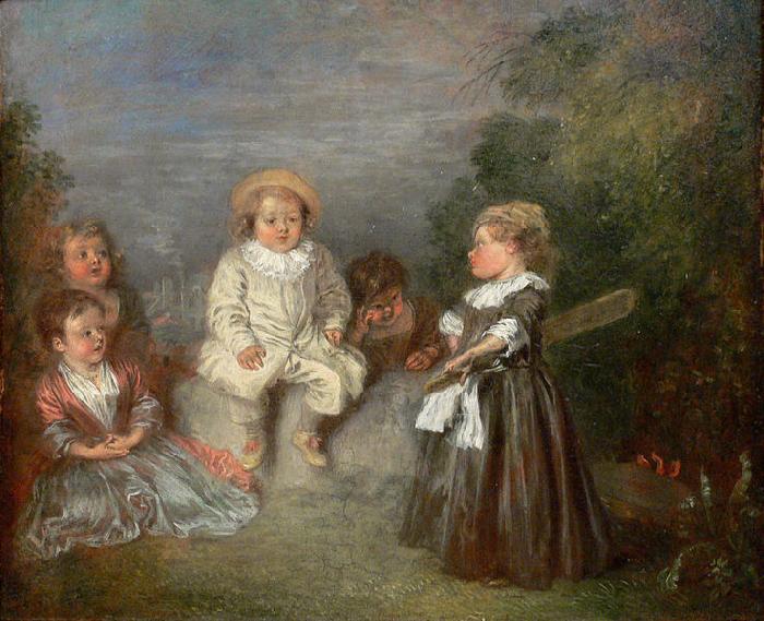 Jean-Antoine Watteau Heureux age oil painting image